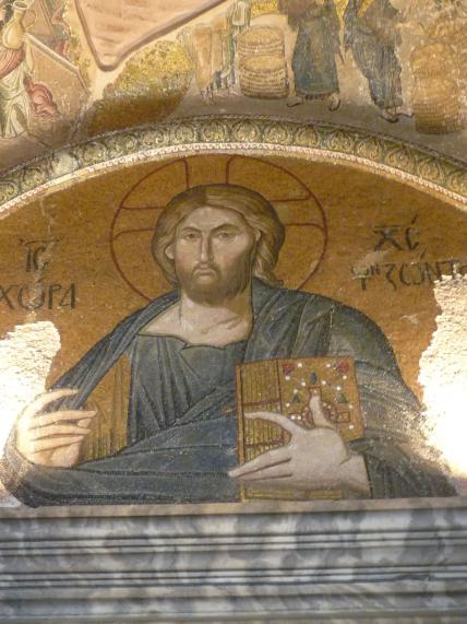 Byzantinisches Mosaik in Istanbul
