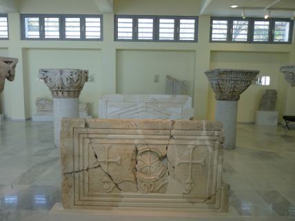 Byzantinisches Relief in Philippi