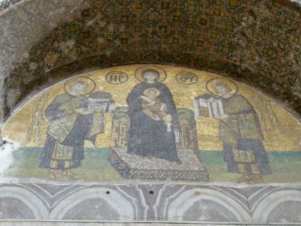 Christus, Maria, Heillige Konstantin & Justinian